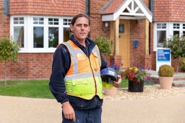 Sherborne labourer builds such strong ties with new-build customers he seeks manager role